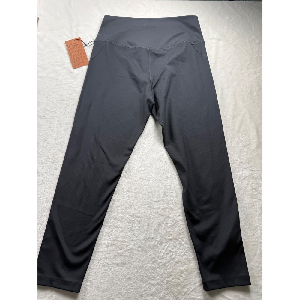 Girlfriend Collective Black Compressive High Rise Leggings Large NWT #4008 - Picture 10 of 10